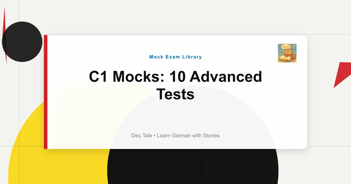 Featured image for C1 Mocks: 10 Advanced Tests